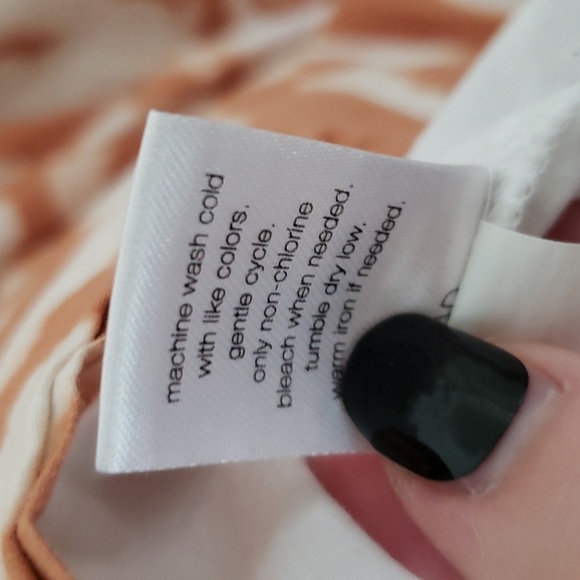 Elizabeth and James cheetah print tie dye dress flowy, on off shoulder, women XS - Picture 10 of 10